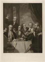 La Société des dilettantes, gravée par Charles Turner