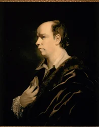 Oliver GOLDSMITH, Portrait vers 1770 (huile sur toile)