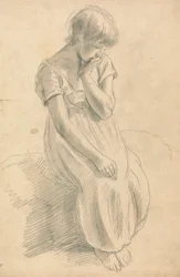 Un enfant assis