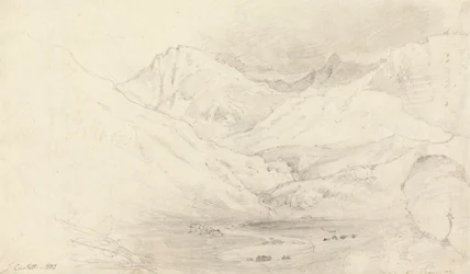 La Vallée de Nant Ffrancon, Caernarvonshire