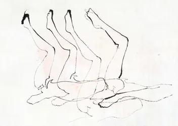 Mouvement des jambes en danse