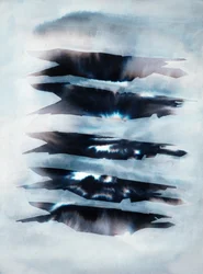Rayons bleus éthérés