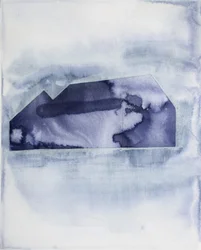 Paysage de la Montagne Indigo