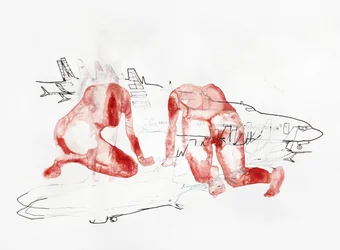 Croquis de voyage « Red Figures »