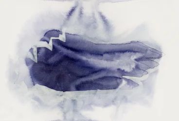 Abstrait indigo doux