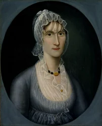 Portrait de Mme Barbara Baker Murphy (épouse du capitaine de navire)