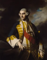Amiral Sir Charles Saunders (1713-1775), vers 1765