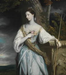 Anne Dashwood 1743-1830, plus tard Comtesse de Galloway, 1764