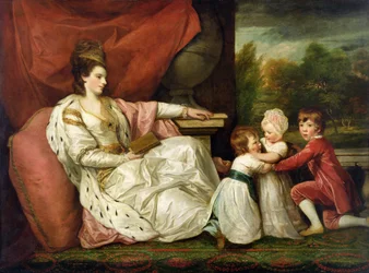 Charlotte Grenvill (Lady Williams-Wynn) et ses enfants, vers 1788