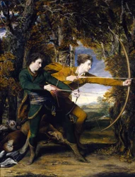 Le colonel Acland et Lord Sydney : les archers