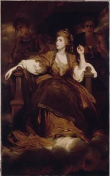 Mme Siddons en muse tragique