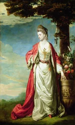 Portrait de Mme Trecothick, en costume turc