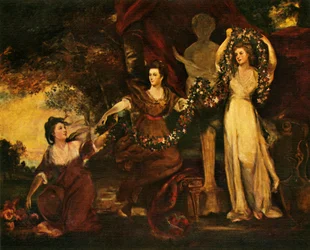 Les Trois Grâces, 1773, c1912