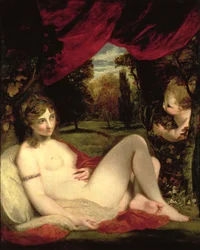 Vénus et Cupidon, vers 1785