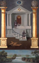 Tableau de loge maçonnique du deuxième degré, 1819