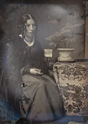 Harriet Beecher Stowe, années 1850. Créateurs : Josiah Johnson Hawes, Albert Sands Southworth