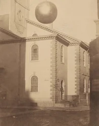 Église de Brattle Square, années 1850 (photo)