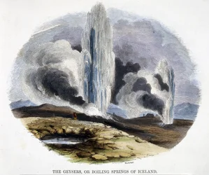 Les Geysers, ou Sources Bouillonnantes d