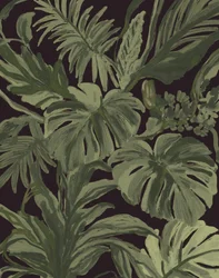 Feuillage tropical sombre