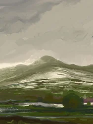 La vallée brumeuse de Green Mountain