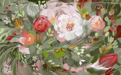 Un jardin aux couleurs éclatantes
