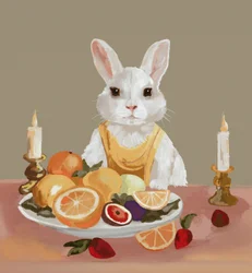 Le festin du Lapin Blanc