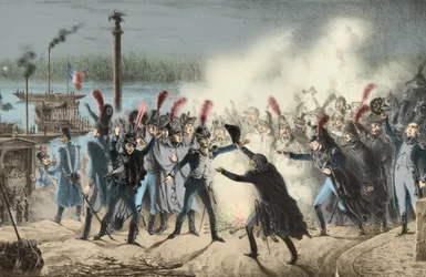 Le dernier bivouac des soldats de l empire