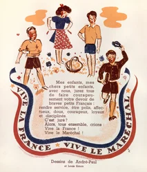 Propagande du marechal Petain
