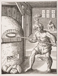 Le Boulanger. Reproduction du XIXe siècle d