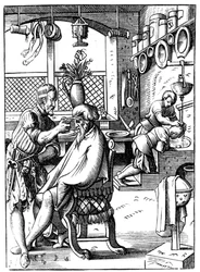 Barbier, 16ème siècle 1849