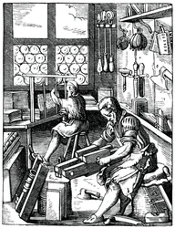Relieurs, 16ème siècle