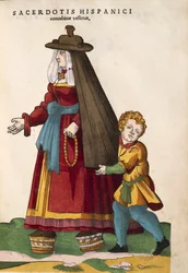 Concubine avec enfant. Du Habitus praecipuorum popularum, par Jost Amman