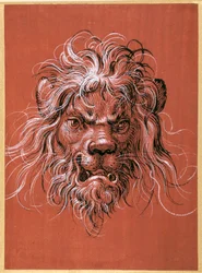 Tête de lion