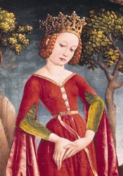 Saint Georges et le Dragon (détail de la princesse)