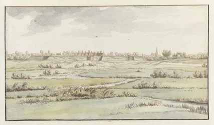Vue de la forteresse de Saint-Michel, près de 