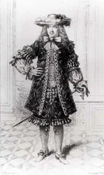 Molière (1622-73) gravé par B. Damman