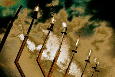 Menorah au Souk pour Hanoukka, 2016 (photographie)