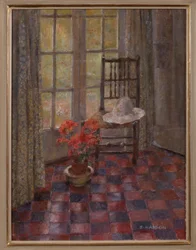 Chaise et fleurs (peinture)