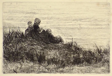 Soirée sur le rivage