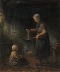Les Crêpes, vers 1875