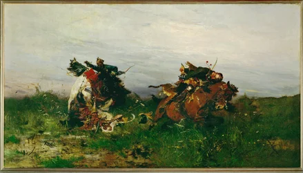 Le nœud coulant (peinture sur toile)