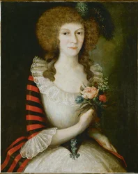 Wiktoria Madalinska (huile sur toile)