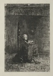 Bébé dans sa chaise