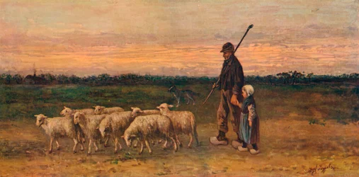 Le Retour du Troupeau, vers 1899