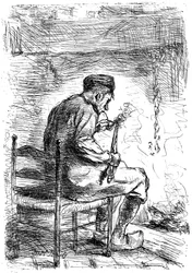 Le Fumeur, vers 1880-1882