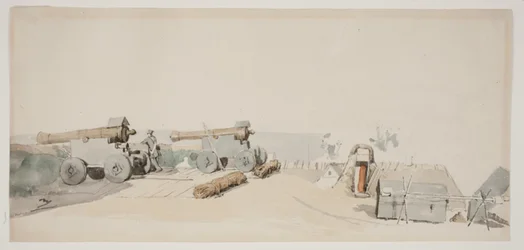 Redoute danoise. Avec des canons lourds