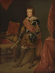 Portrait du prince Baltasar Carlos