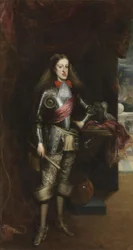 Charles II en armure