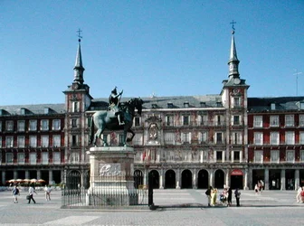 Vue de la Plaza Mayor, vers 1619