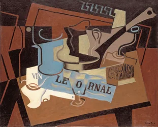 El cazo, par Gris, Juan (1887-1927)